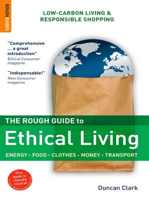 cover image of The Rough Guide to Ethical Living